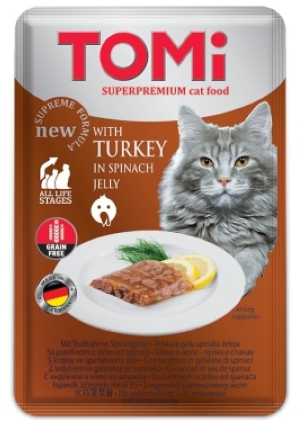 TOMİ WİTH TURKEY IN SPINACH JELLY