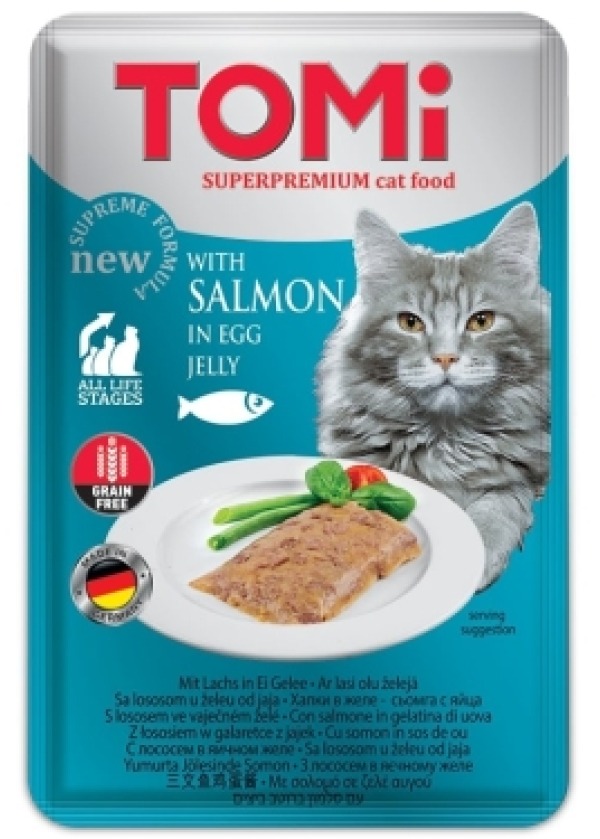 TOMİ WİTH SALMON IN EGG JELLY